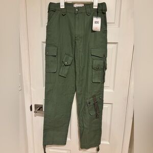 BDG Olive Cargo Pants for Men